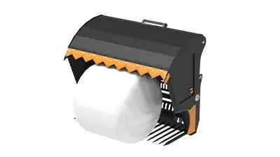 Schaufelaufsatz für Heuballen